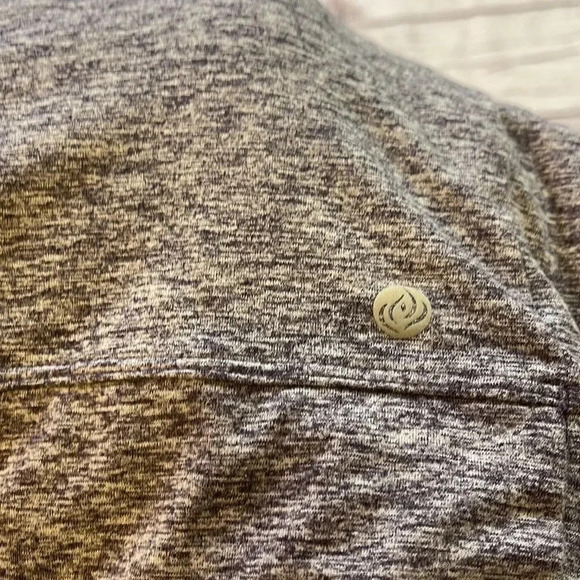 Apana Purple Cowl Neck Workout Sweatshirt - Picture 10 of 10